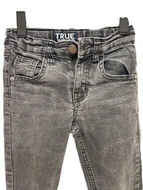 Indigo Kids' Gray Washed Denim Jeans Size 5